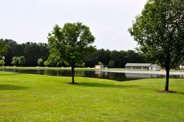 view from the RV of the two RV Gypsies